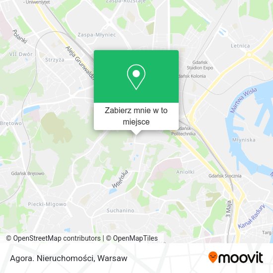 Mapa Agora. Nieruchomości