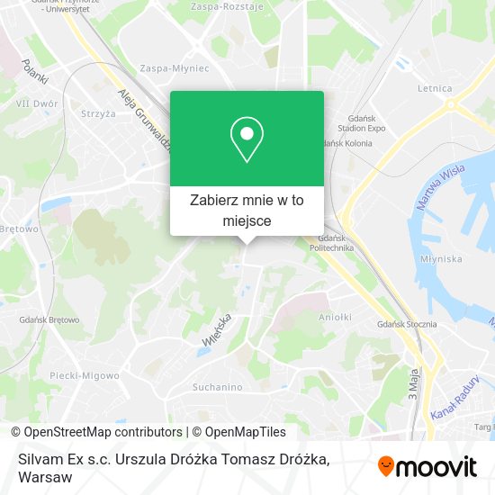 Mapa Silvam Ex s.c. Urszula Dróżka Tomasz Dróżka