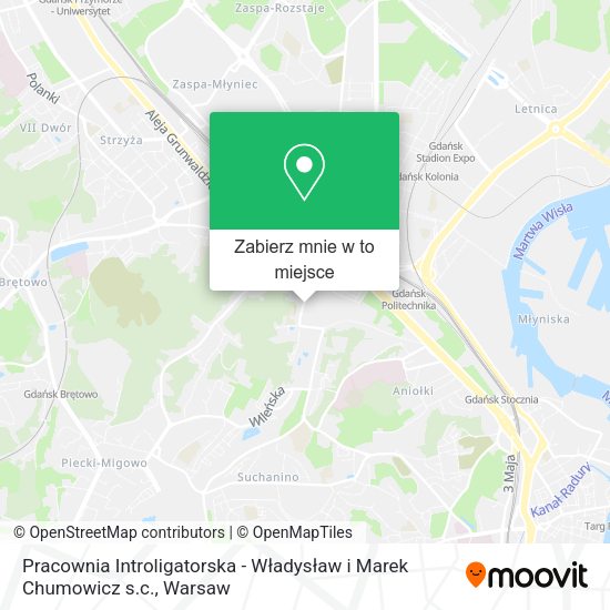 Mapa Pracownia Introligatorska - Władysław i Marek Chumowicz s.c.