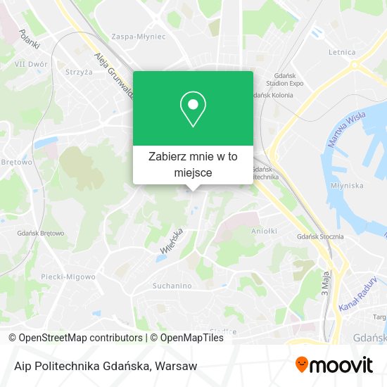 Mapa Aip Politechnika Gdańska