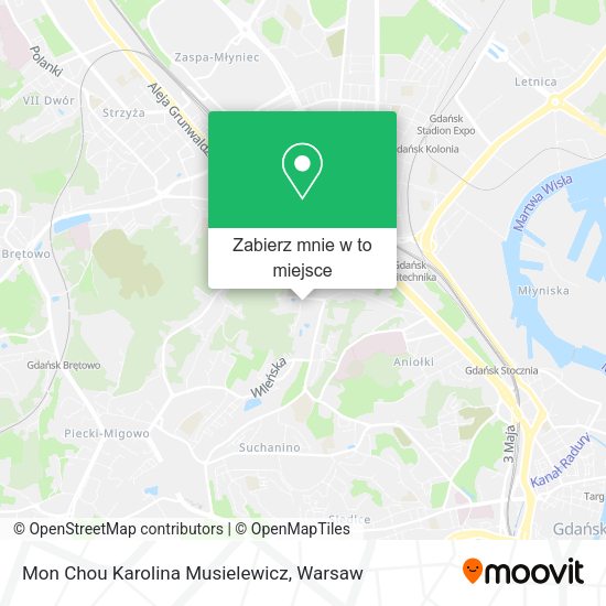 Mapa Mon Chou Karolina Musielewicz