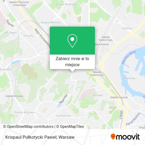 Mapa Krispaul Pułkotycki Paweł