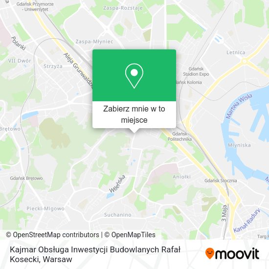 Mapa Kajmar Obsługa Inwestycji Budowlanych Rafał Kosecki