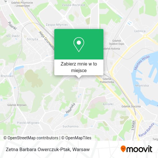 Mapa Zetna Barbara Owerczuk-Ptak