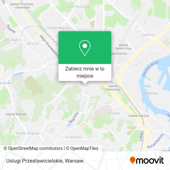 Mapa Uslugi Przestawicielskie