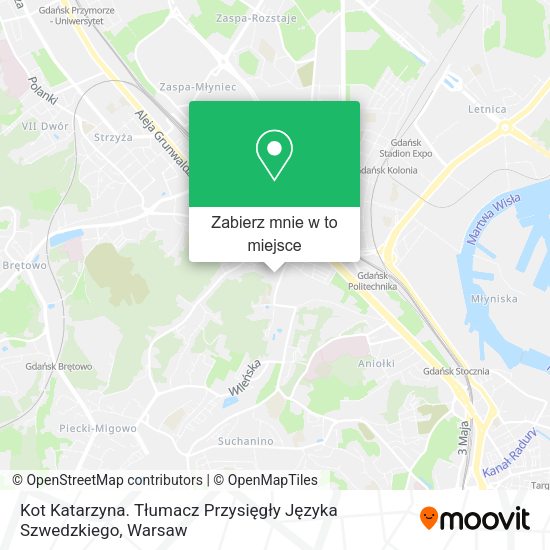 Mapa Kot Katarzyna. Tłumacz Przysięgły Języka Szwedzkiego