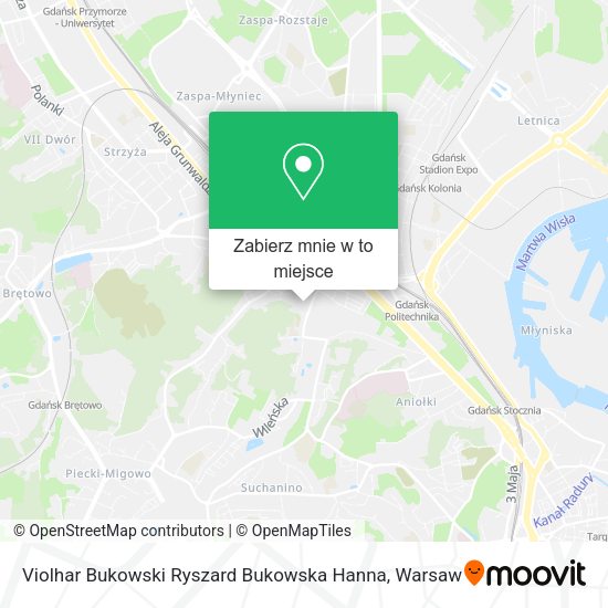 Mapa Violhar Bukowski Ryszard Bukowska Hanna