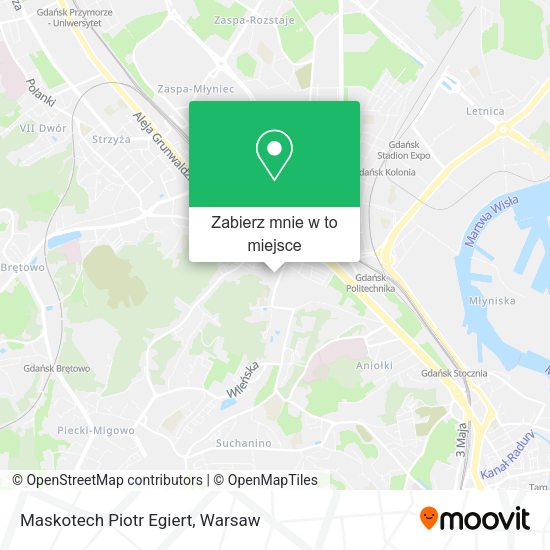 Mapa Maskotech Piotr Egiert