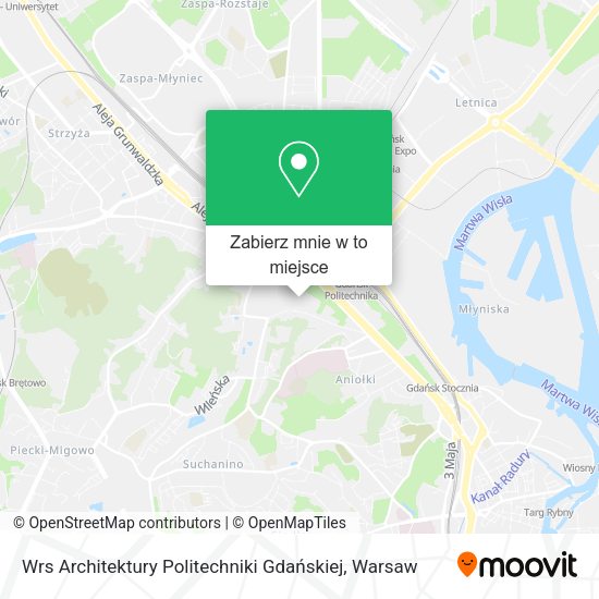 Mapa Wrs Architektury Politechniki Gdańskiej