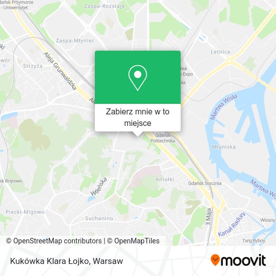 Mapa Kukówka Klara Łojko