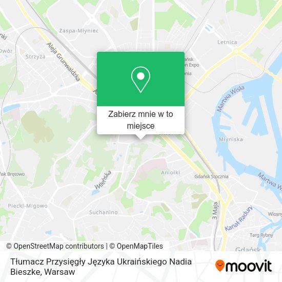 Mapa Tłumacz Przysięgły Języka Ukraińskiego Nadia Bieszke