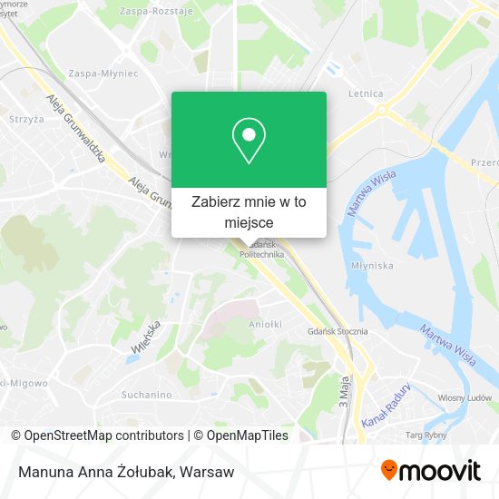 Mapa Manuna Anna Żołubak