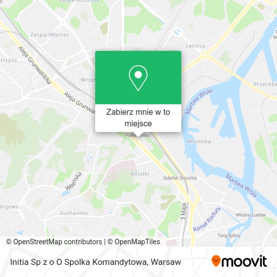 Mapa Initia Sp z o O Spolka Komandytowa