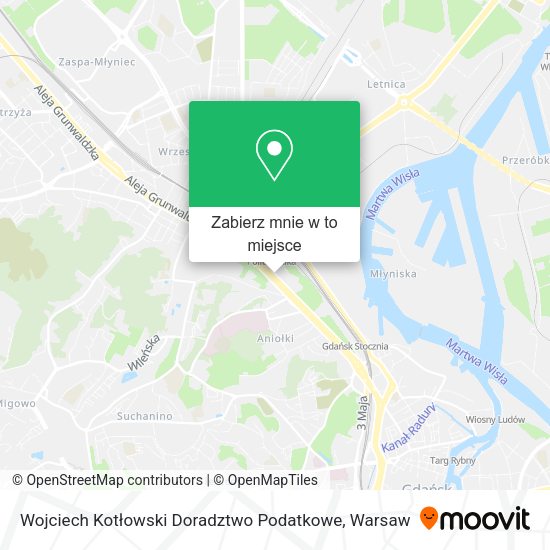 Mapa Wojciech Kotłowski Doradztwo Podatkowe