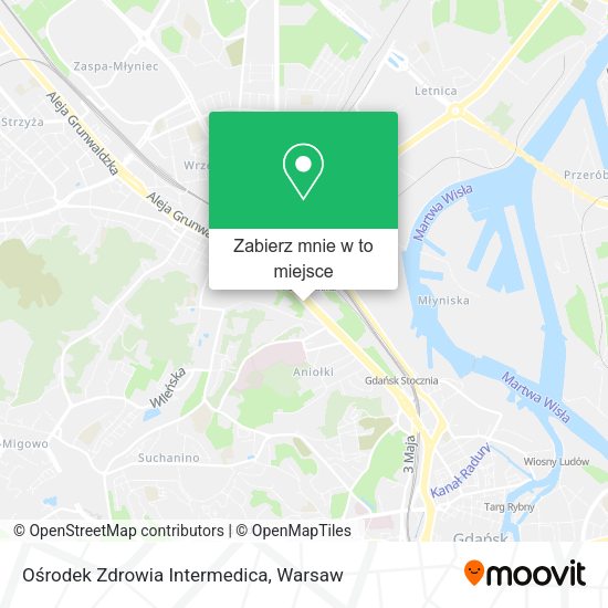 Mapa Ośrodek Zdrowia Intermedica