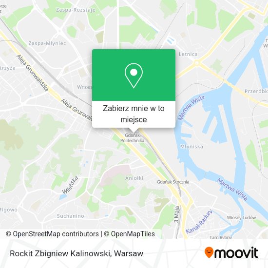 Mapa Rockit Zbigniew Kalinowski