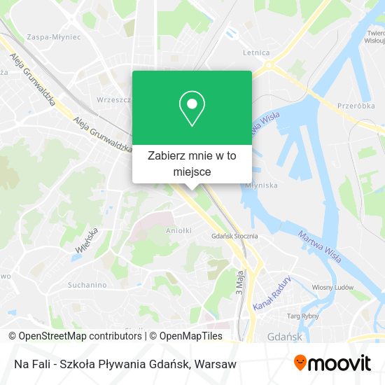 Mapa Na Fali - Szkoła Pływania Gdańsk