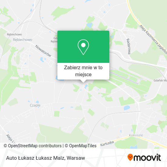 Mapa Auto Łukasz Łukasz Malz