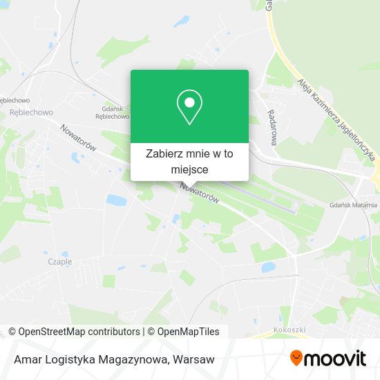 Mapa Amar Logistyka Magazynowa