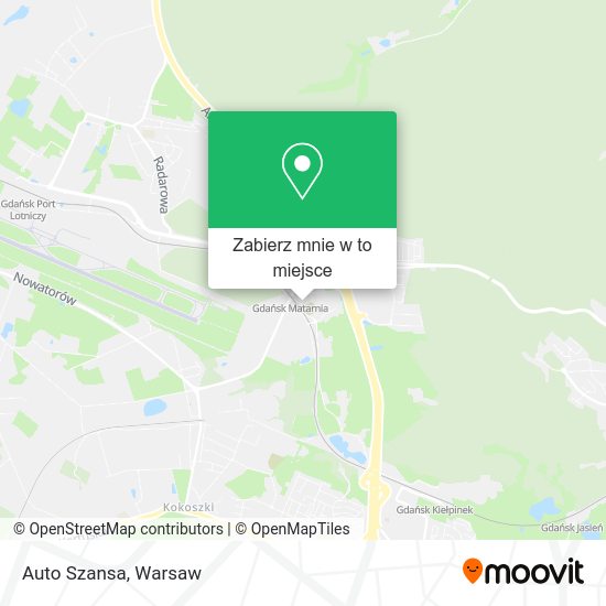 Mapa Auto Szansa