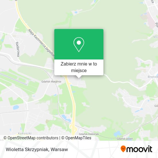 Mapa Wioletta Skrzypniak