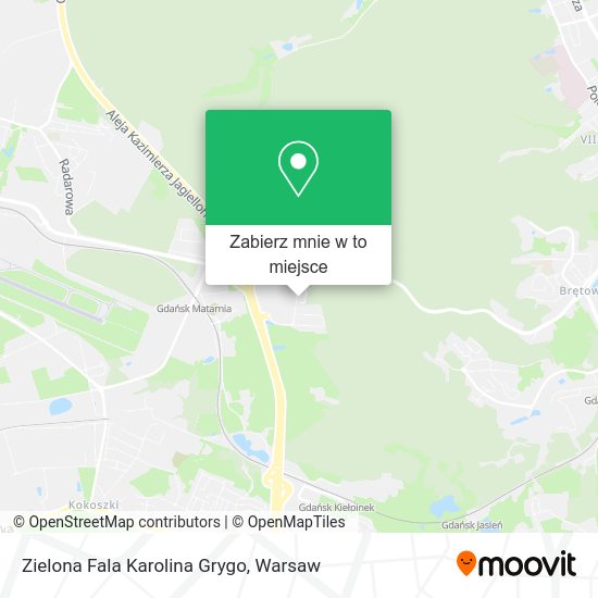 Mapa Zielona Fala Karolina Grygo