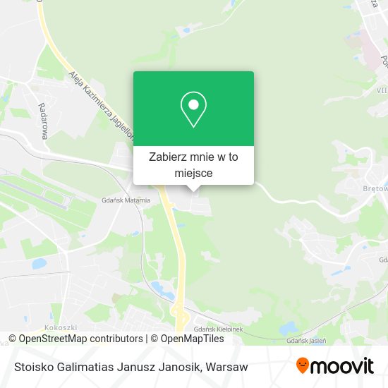 Mapa Stoisko Galimatias Janusz Janosik