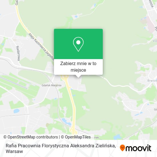 Mapa Rafia Pracownia Florystyczna Aleksandra Zielińska