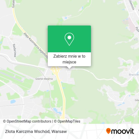 Mapa Złota Karczma Wschód