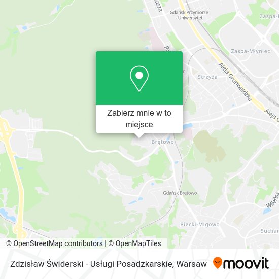 Mapa Zdzisław Świderski - Usługi Posadzkarskie