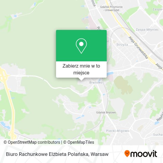 Mapa Biuro Rachunkowe Elżbieta Polańska