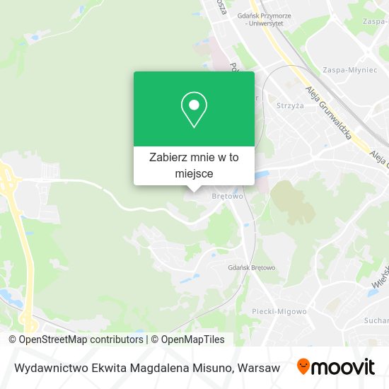 Mapa Wydawnictwo Ekwita Magdalena Misuno