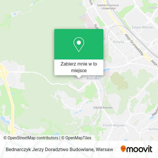 Mapa Bednarczyk Jerzy Doradztwo Budowlane