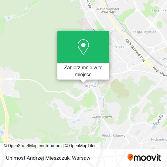 Mapa Unimost Andrzej Mieszczuk