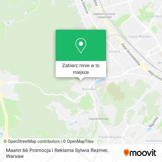 Mapa Maann 66 Promocja i Reklama Sylwia Rezmer