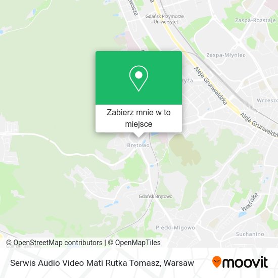 Mapa Serwis Audio Video Mati Rutka Tomasz