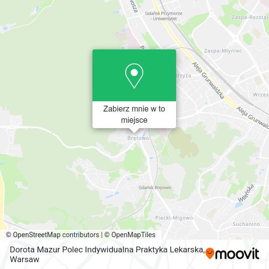 Mapa Dorota Mazur Polec Indywidualna Praktyka Lekarska