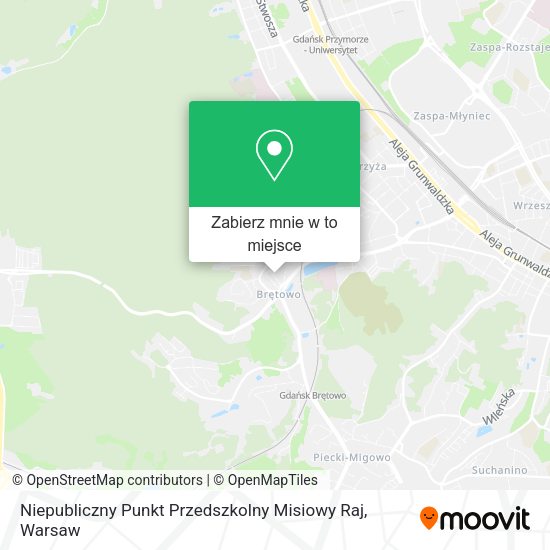 Mapa Niepubliczny Punkt Przedszkolny Misiowy Raj