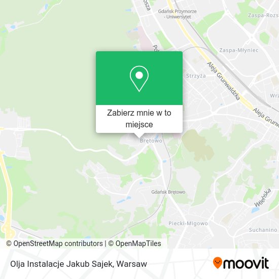 Mapa Olja Instalacje Jakub Sajek