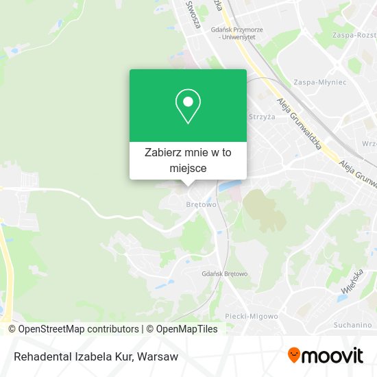 Mapa Rehadental Izabela Kur