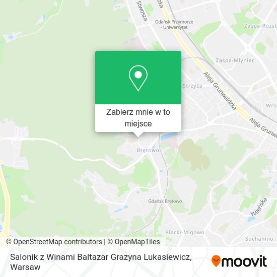 Mapa Salonik z Winami Baltazar Grazyna Lukasiewicz