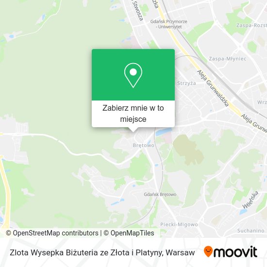 Mapa Zlota Wysepka Biżuteria ze Złota i Platyny