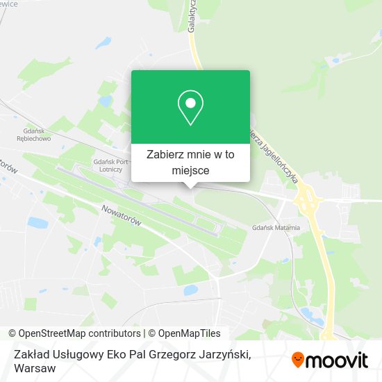 Mapa Zakład Usługowy Eko Pal Grzegorz Jarzyński