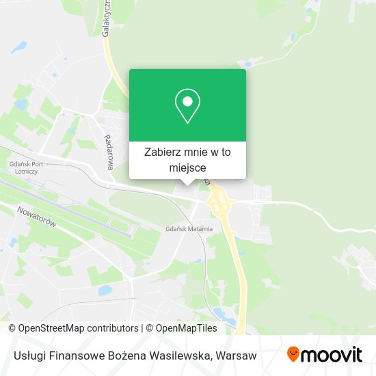 Mapa Usługi Finansowe Bożena Wasilewska