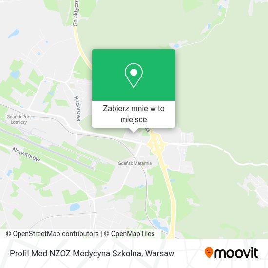 Mapa Profil Med NZOZ Medycyna Szkolna