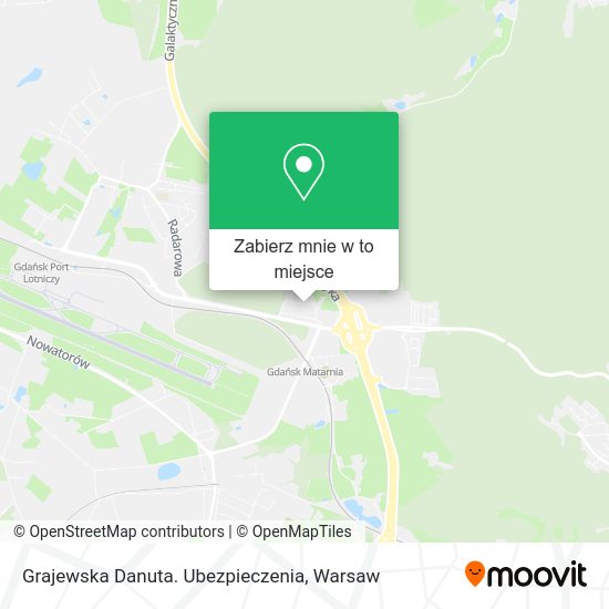 Mapa Grajewska Danuta. Ubezpieczenia