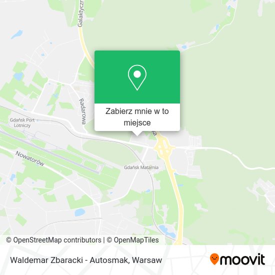 Mapa Waldemar Zbaracki - Autosmak