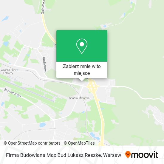 Mapa Firma Budowlana Max Bud Łukasz Reszke