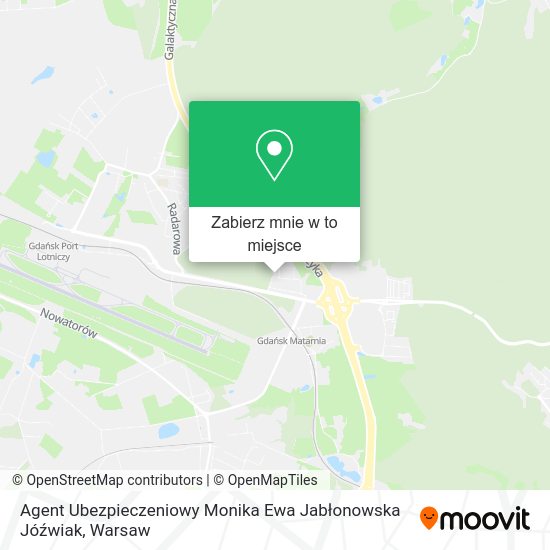 Mapa Agent Ubezpieczeniowy Monika Ewa Jabłonowska Jóźwiak