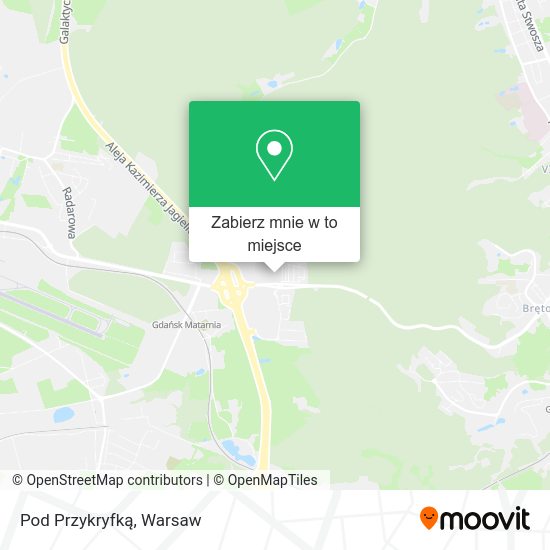 Mapa Pod Przykryfką